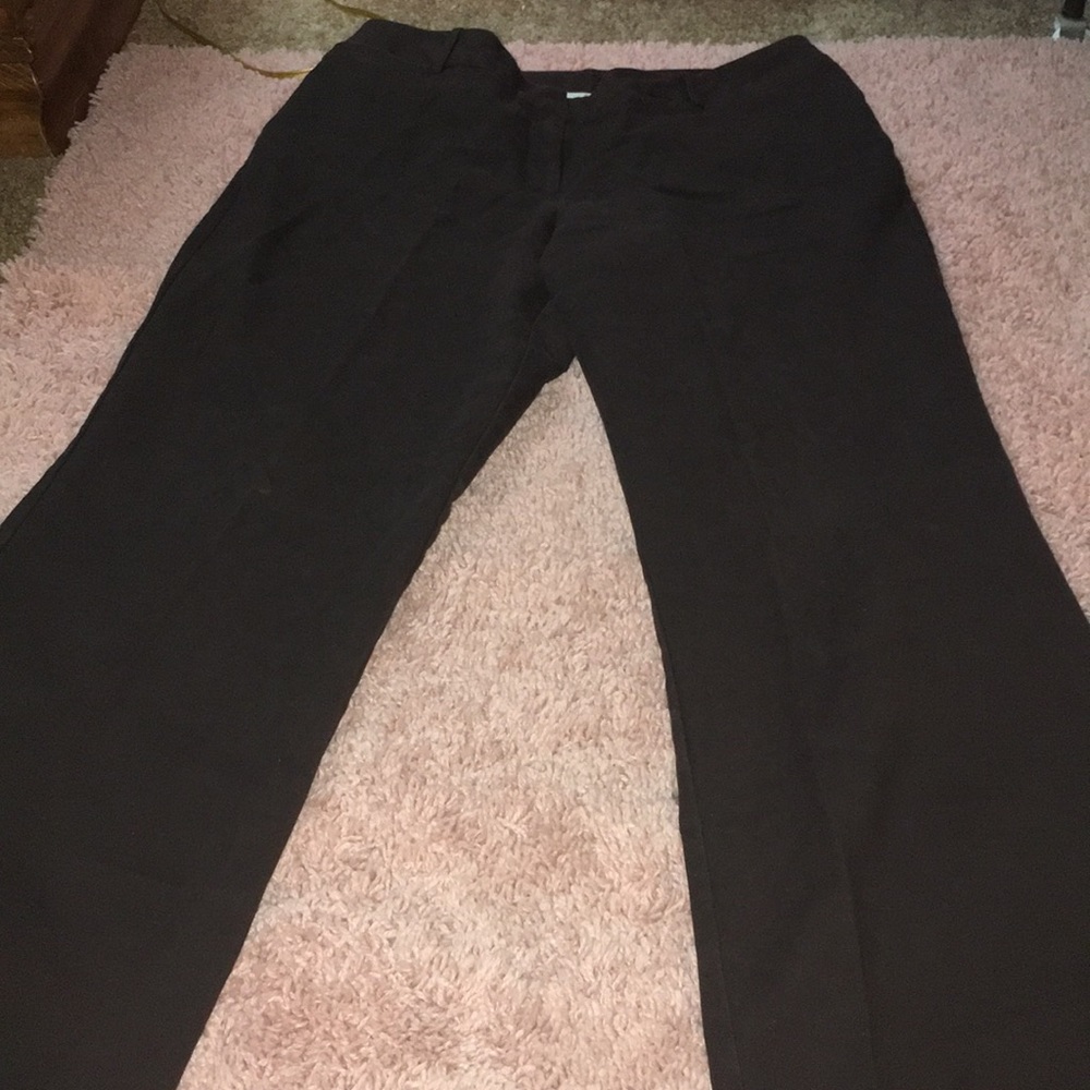 Dress pants in dark brown